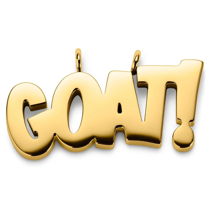 Jaygee | Colgante Goat dorado para hombres - Colgantes para collar