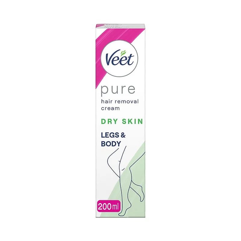 Veet Hårfjerningscreme Tør Hud 200 ml, Hudpleje, Hårfjerning, Hårfjerningscreme