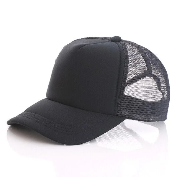 Truckerkeps Mesh cap - Caps med netting Svart svart one size