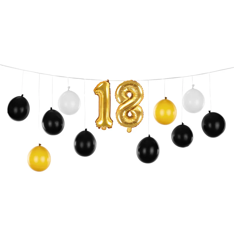 DIY Ballonggirlang 18 år 13-pack