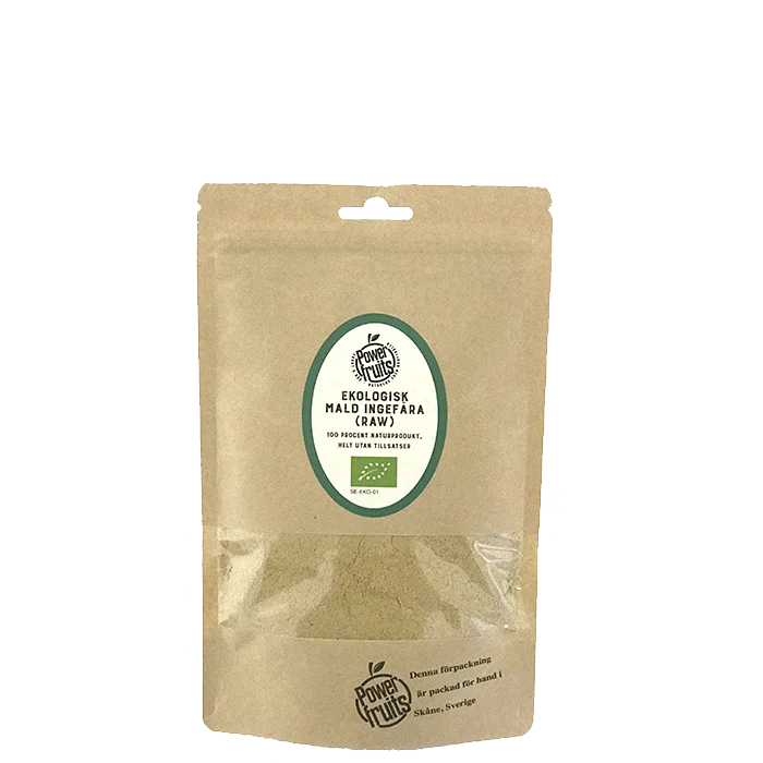 Powerfruits Ekologisk Mald Ingefära 200 g