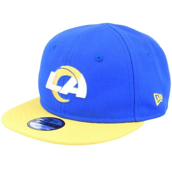 New Era - NFL Azul snapback Boné - Kids Los Angeles Rams My 1St 9FIFTY Blue/Yellow Strapback @ Hatstore