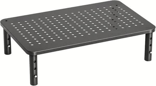 Skärmstativ, Skärmhöjare med 3 Höjdjusteringar, Skärmhöjare
