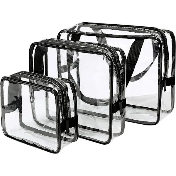 Läpinäkyvä Tote-laukku Läpinäkyvä olkalaukku Matkalaukku Käsilaukku Kirkas Tote-laukku Matkalaukut PVC-kosmetiikkalaukku Matkajärjestäjä Laukku, 