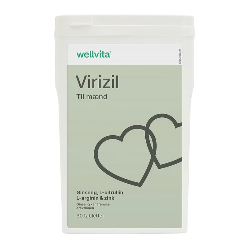 Wellvita Virizil 90 tabl, Helse & Madvarer, Kosttilskud Til Mænd, Øvrigt