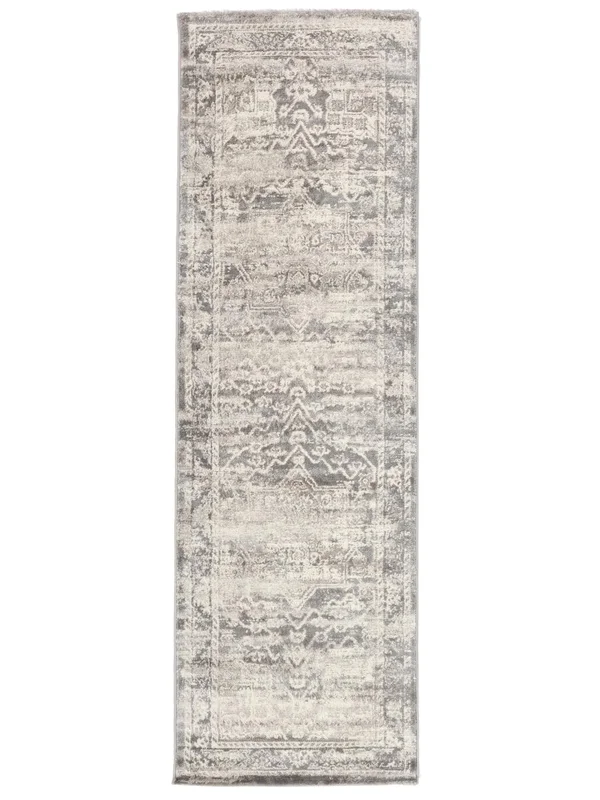 Small Miran Rug - Grey 80X250 Classic Style