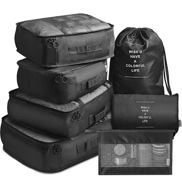 7-pack Travel Organizer Waterproof Cabin Bag Duffel Bags