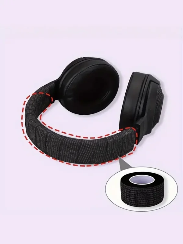 AliExpress - 3er-Pack zerreißbares Kopfhörer-Kopfband-Schutzband, Anti-Aging-Peeling-Reparaturstreifen für Over-Ear-Headsets, langlebiges 