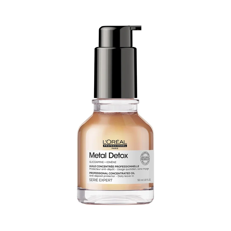 L'Oréal Professionnel Metal Detox Huile Concentrée 50ml - Olio Capelli Styling & Finish
