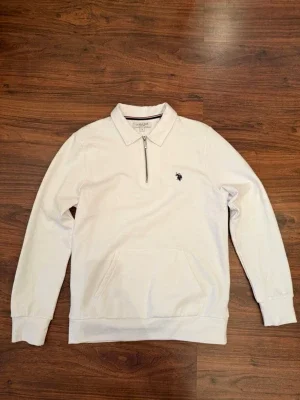 Vit halfzip U.S. Polo Assn.