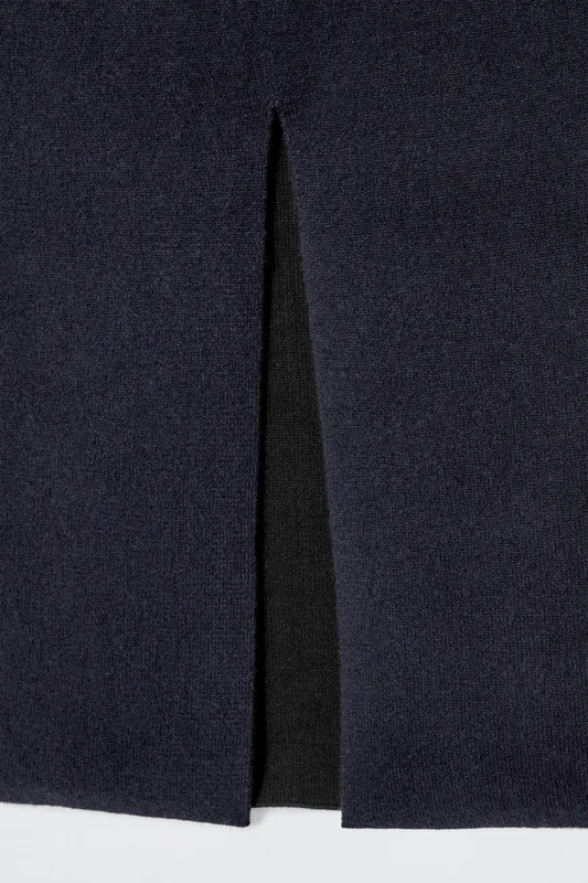 COS Women's Maxi Gonna In Lana Doppiata in Blu