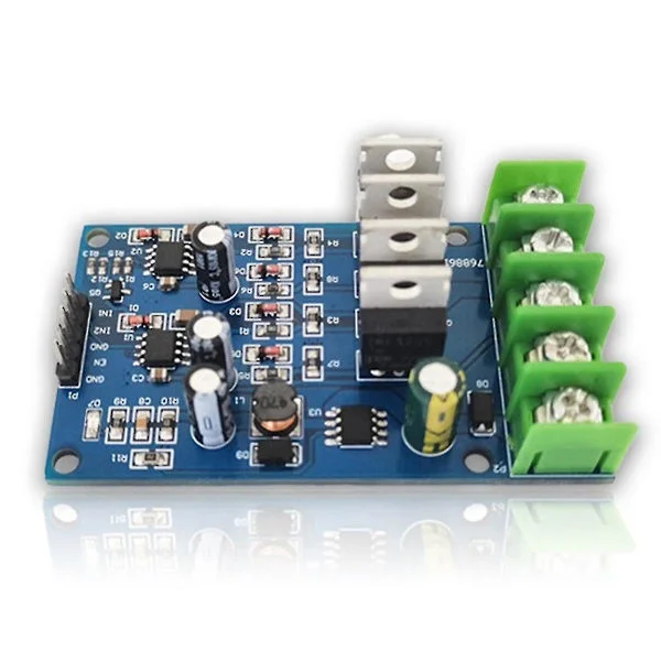 H-bro motor driver Nmos med fremover/bakover nødbrems