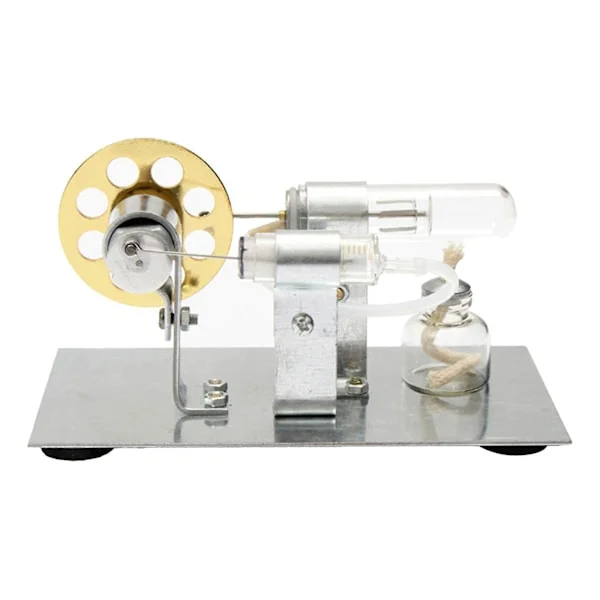 Hot Air Stirling Engine Model - Educational Toy, Power Generator, Science Experiment for Kids and Students