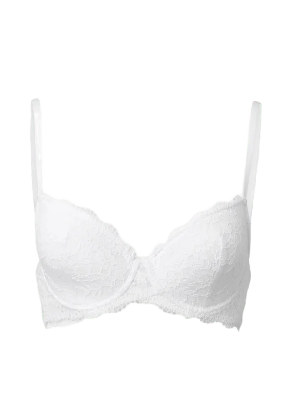 Å WOMAN T-shirt-BH med spets ANNIE Bh Vit 75B