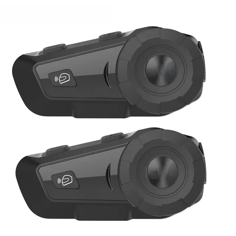 AliExpress - 2PCS MONYSTAR M6 Plus 1000m Motorrad Bluetooth Helm Headsets Intercom für FM BT Wireless