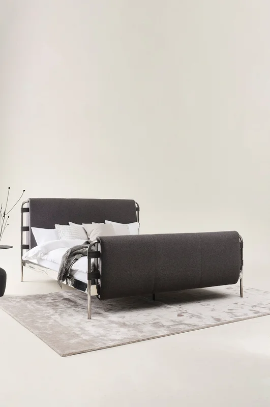 Jotex - Bedframe 180 Cm Grijs Grijs - FLOWS - Koop Bedframes bij Jotex