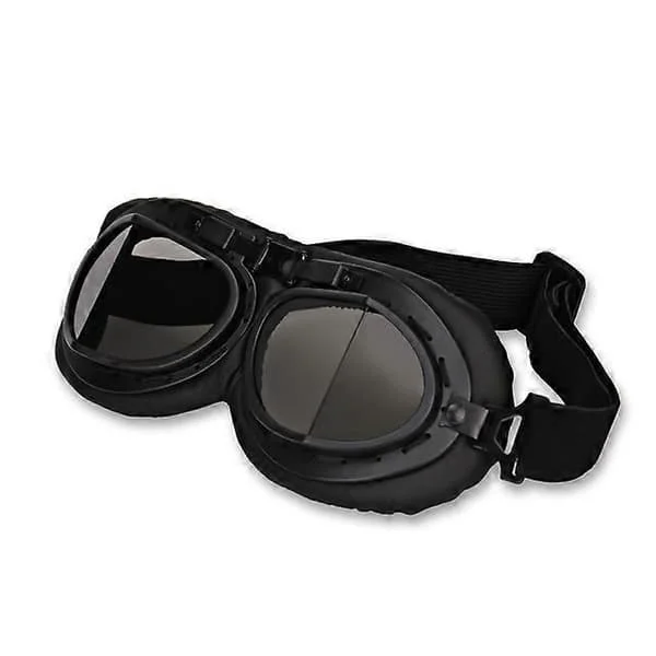 Retro Motorcykelhjälm Glasögon Vintage Goggles Motorcykel Scooter Glasögon UV För Hjälm
