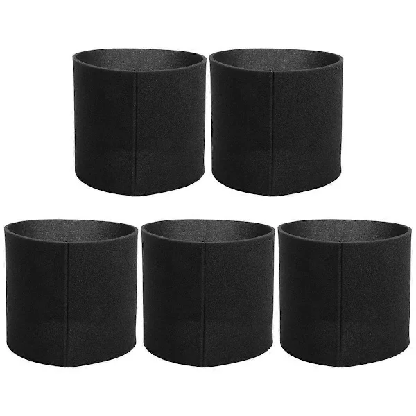 5-pack 90585 Skumset VF2001 Skumfilter, lämpligt för de flesta Shop-Vac, Vacmaster och Genie grovdammsugare