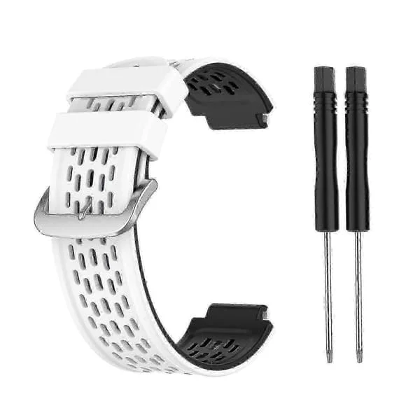 Slitstarkt silikonband för Garmin Approach S2 S4 sportklocka ersättning