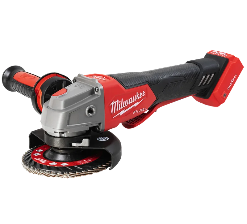 Milwaukee M18ONEFSAG125XPDB0X Vinkelslip Ø125 mm, utan batteri och laddare, Maskiner