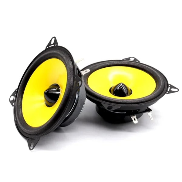 Kompatibel med 2 st 4 tum 10 cm 60 W 2-vägs fullfrekvens bilstereo högtalare bilhögtalare bilhögtalare