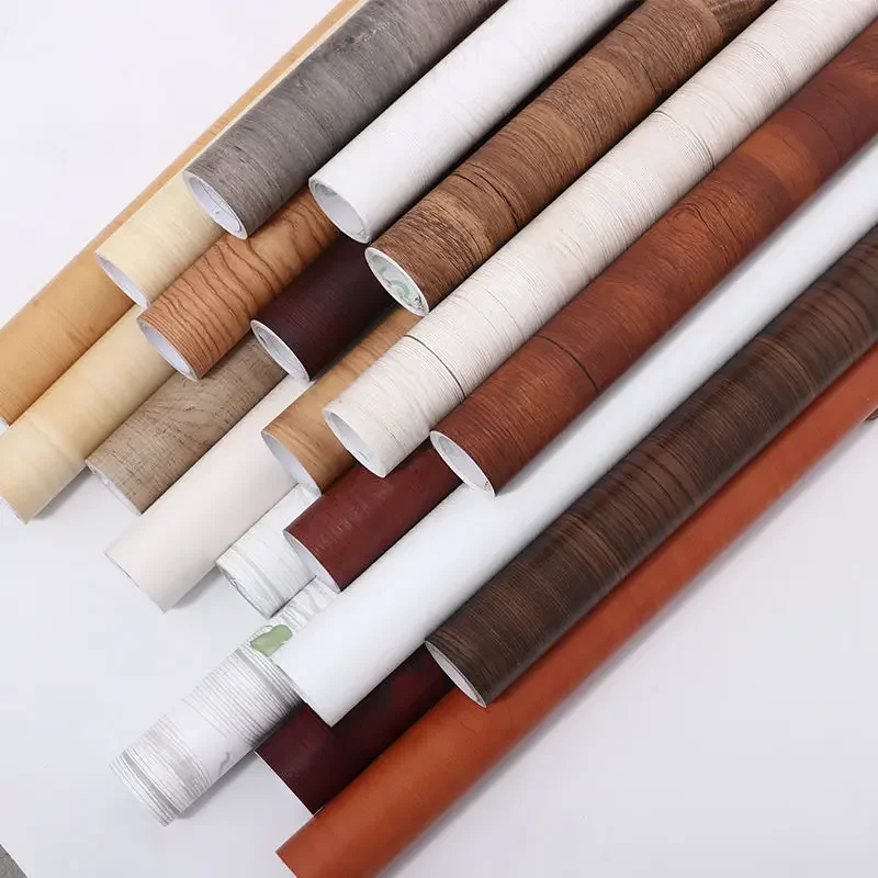 AliExpress - WZF Wasserdichte selbstklebende Tapetenrolle, Möbel- und Schrankfolie, Vinyl-Dekorfolie, Holzmaserung, DIY-Wandaufkleber für die 