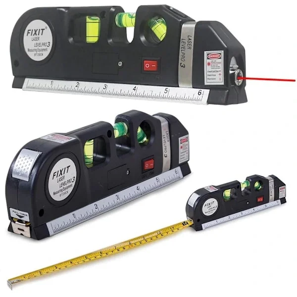 Fixit Laser Level Pro 3 - Lasermätare Svart