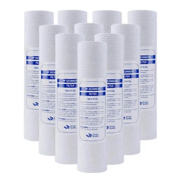 10 pcs. universal water filters, PP cotton filter sediment water filter, polypropylene material
