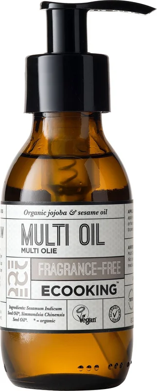 Spar 20% • Køb 2, ECOOKING Multi Olie Parfumefri 100 ml, Hudpleje, Ansigtspleje, Ansigtsolie