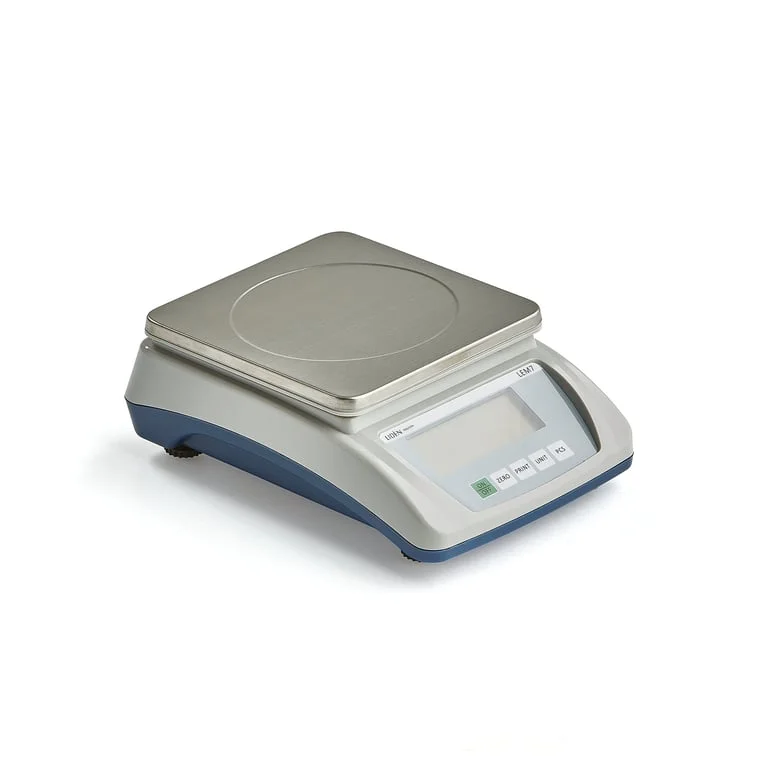 Digital Bänkvåg för Generellt Bruk - 10kg Kapacitet - Rostfritt Stål - LCD Display