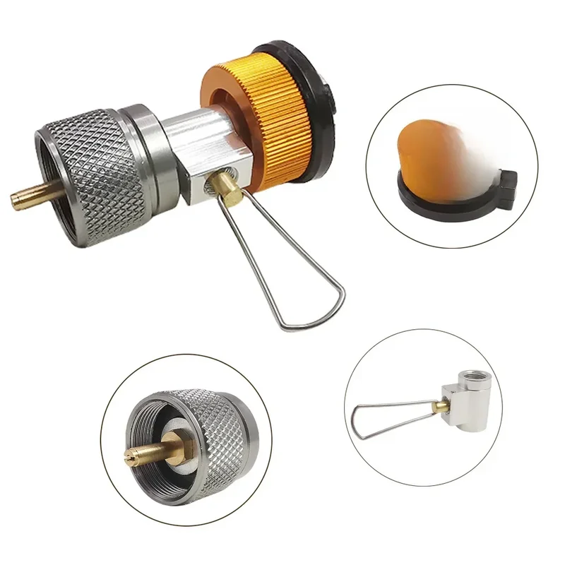 AliExpress - 3 teile/satz Camping Herd Adapter Butan Kanister Adapter Refill Adapter EN417 Lindal Ventil Kanister Shifter Propan Adapter