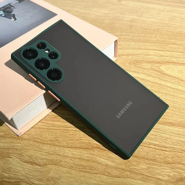 Lyxigt Aromr Stötsäkert Skal För Samsung Galaxy S24 S21 S22 S23 Plus S20 S21 FE S24 Ultra 5G Hudkänsla Skyddande Skal