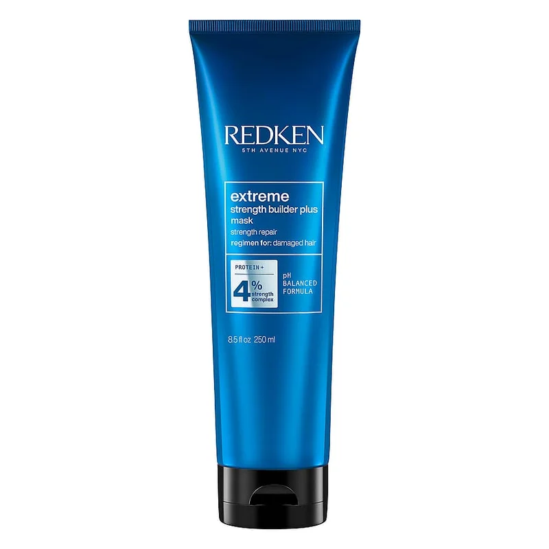 Spar 25% • Køb 2, Redken Extreme Strength Builder Plus Mask 250 ml, Hår, Shampoo & Hårpleje, Hårkur