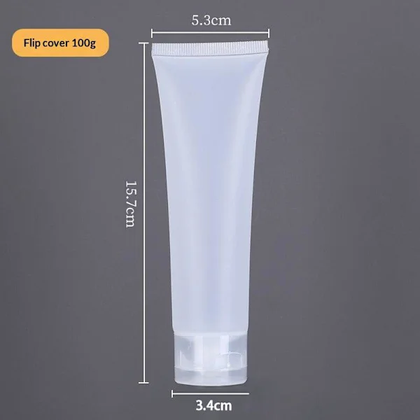 Reise 20 50 100ml Ansiktsrens Håndkrem Kosmetikkdispenser