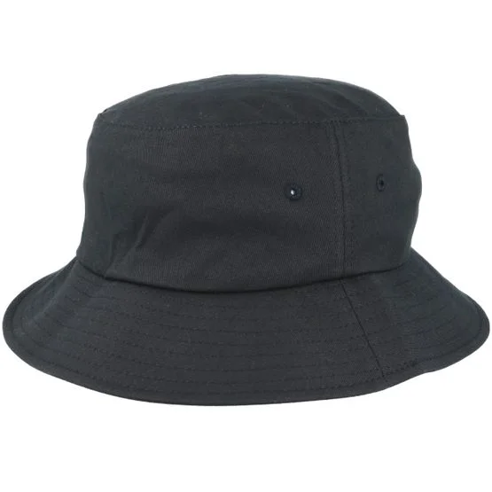 Flexfit - Nero bucket Cappello - Black Bucket @ Hatstore