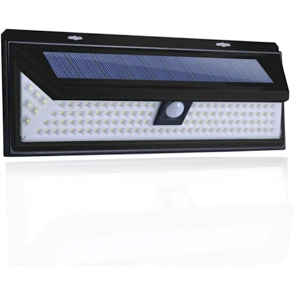 Solar Wall Lamp - 118 LED Solar Lamp 1000 Lumen Wall Lamp PIR Motion Sensor IP65 Waterproof Outdoor Garden..DEBUNS