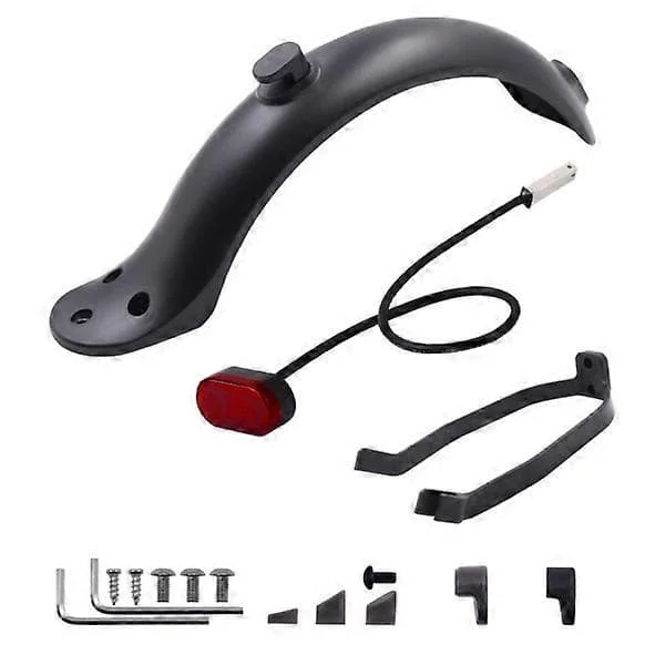 För Xiaomi 1S/M365 elsparkcykel bakskärm set svart
