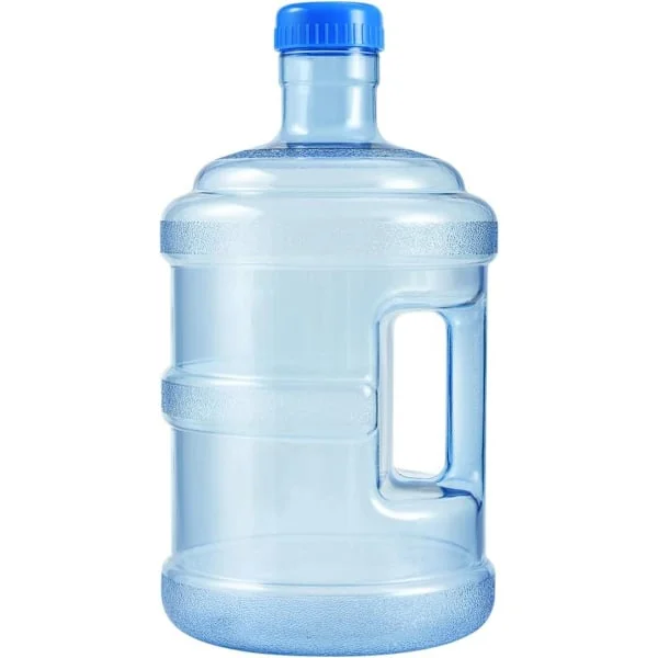 Mineralvannflaske, 5L kanne, Gjenbrukbar bærbar mineralvannbeholder, Utendørs biloppbevaringsbøtte, Matvaregodkjent dispenser