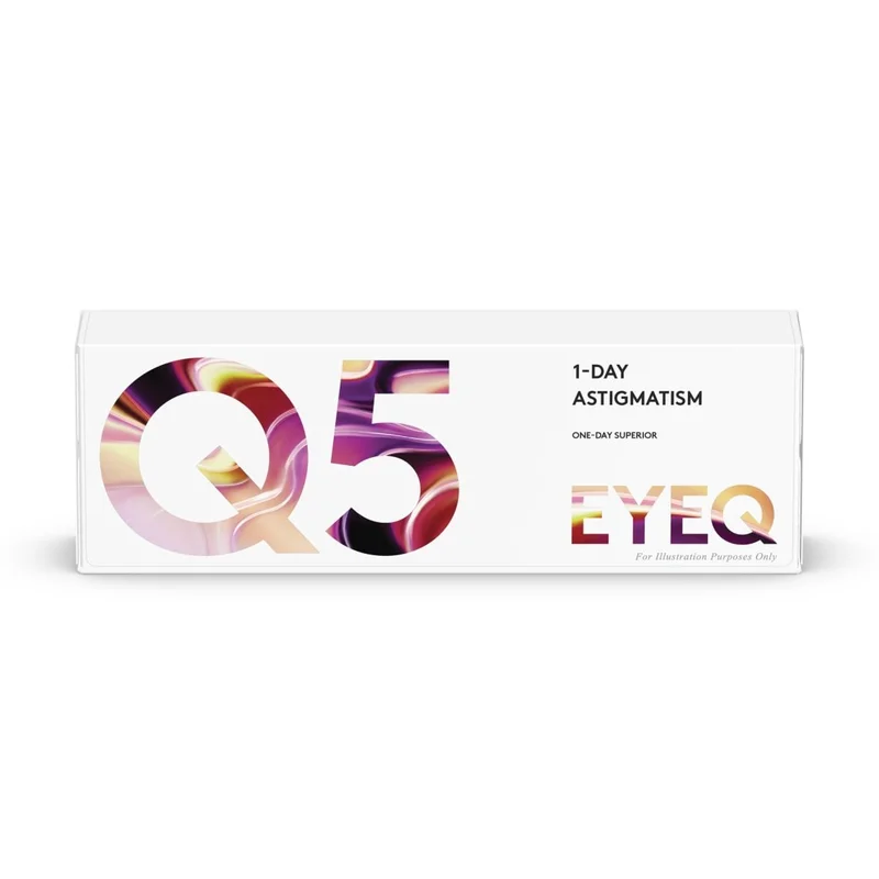EyeQ One-Day Superior For Astigmatism Q5 - Kontaktlinser fra EyeQ - 30 stk/pk