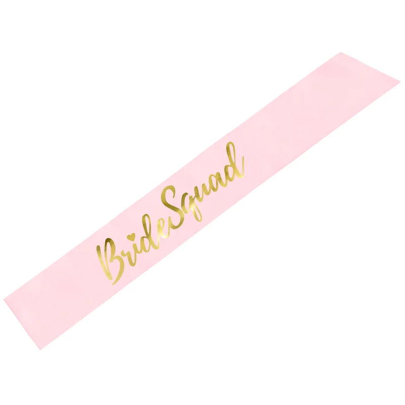 Bride Squad Sash