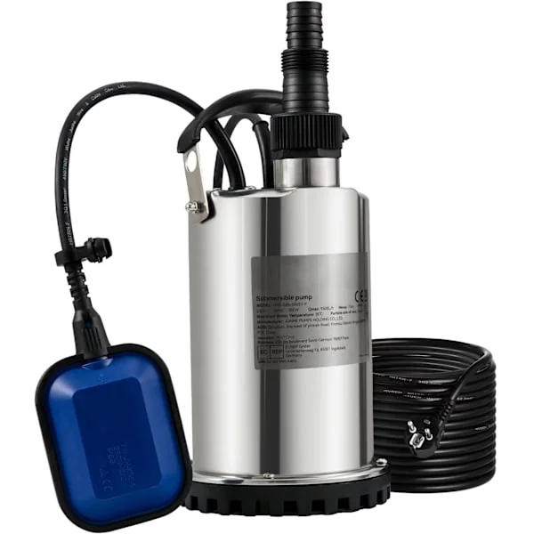 550W dränkbar universalpump - för pool, källare, dränering, bostadsavloppspump