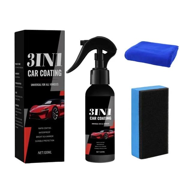 Bilbelegg Spray Glass Brightening Stain Remover Cleaner Polishing Multi-functional Refurbishing Polish Repair K Type: Bilpolering