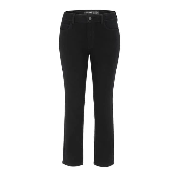 Firetrap Dam Enfärgade Slim Jeans 14 UK Svart