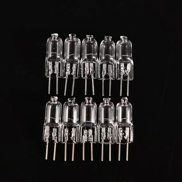 10:a Super Bright G4 12V 20W Tungsten Halogen Lampa Lampa