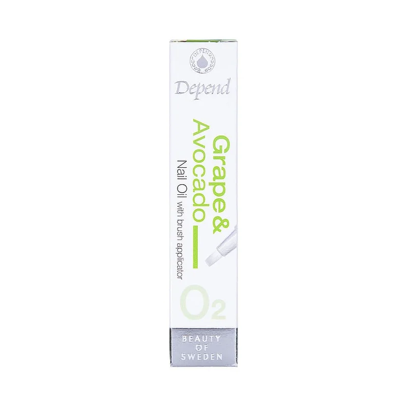 Depend Grape & Avocado Nail Oil (Tube) 5 ml, Makeup, Neglepleje, Negleolie Og -Creme