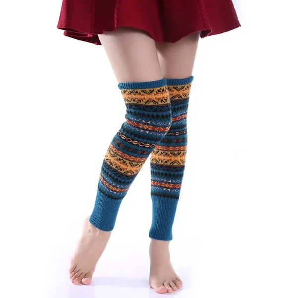 Leg Warmers Crocheted Leg Warmers Made of Soft Fine Knit Material 1 pc