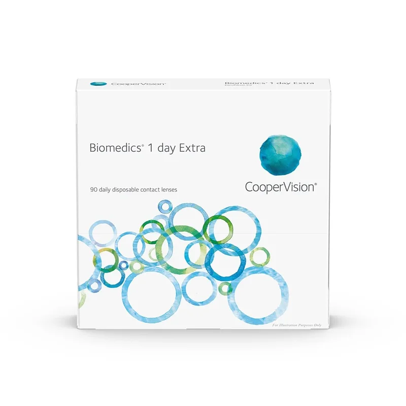 Biomedics 1-day Extra - 90 per/box från Biomedics - Endagslinser