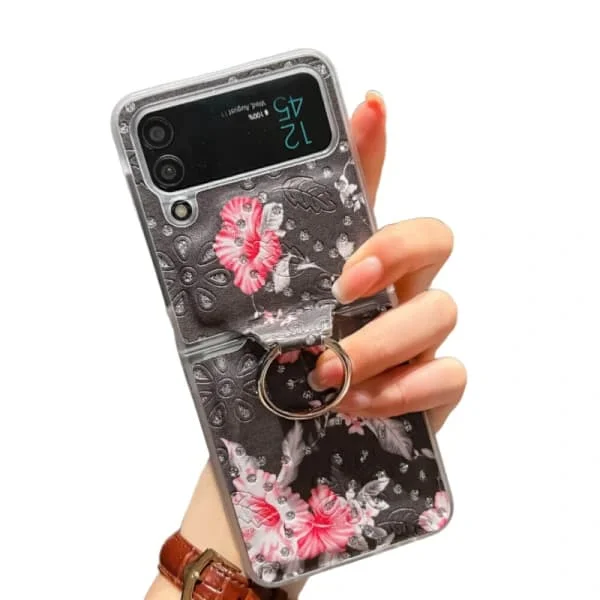 Phone Case Cover Compatible with Samsung Galaxy Z Flip 4 5G E, Samsung Z FLIP 3