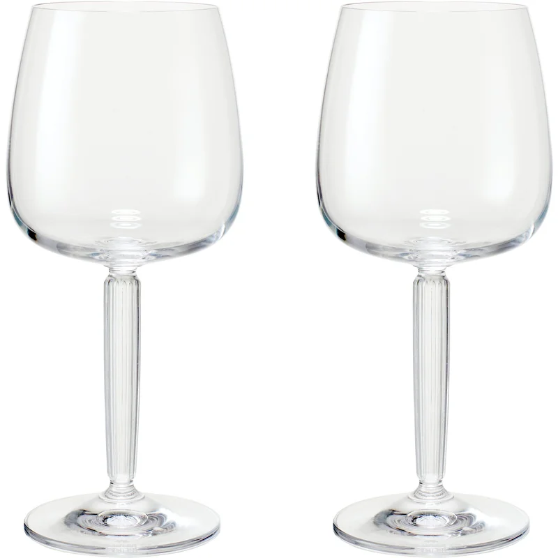 Kähler rödvinsglas, Ø 9,5 cm, 2 st, klar | Dukning & Servering > Glas > Vinglas > Rödvinsglas | Bagaren och Kocken