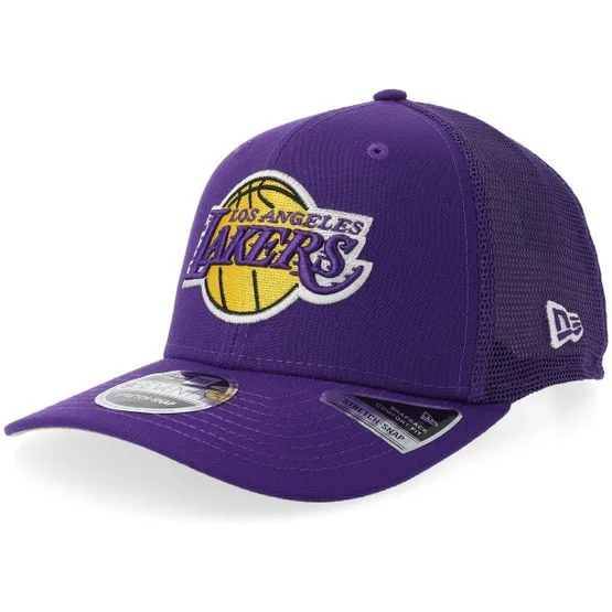 New Era - Los Angeles Lakers 9SEVENTY Purple Trucker Trucker Purple Cap - NBA @ Hatstore
